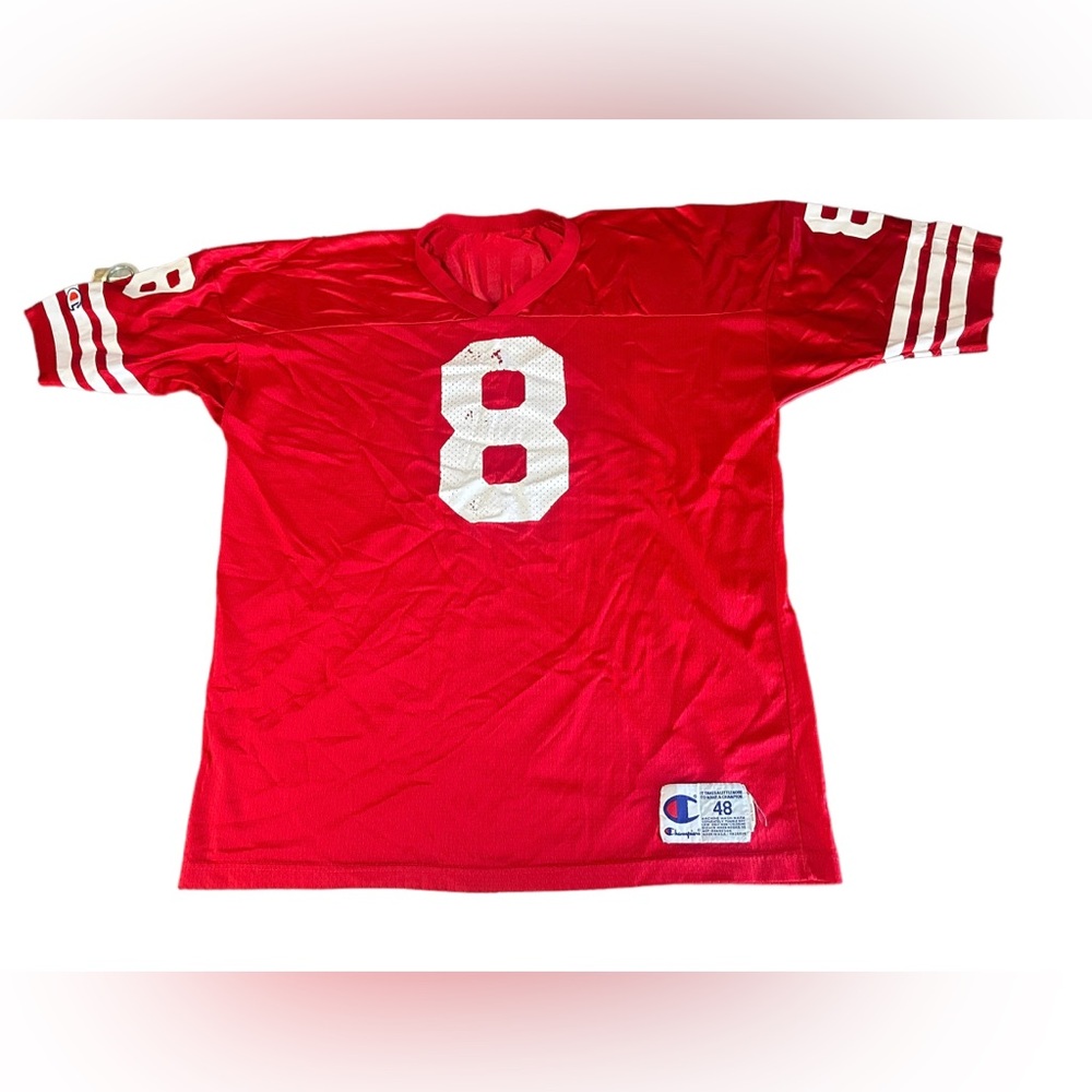 Champion Men San Fransisco 49ers Steve Young Jersey Sz 48 - Picture 1 of 7